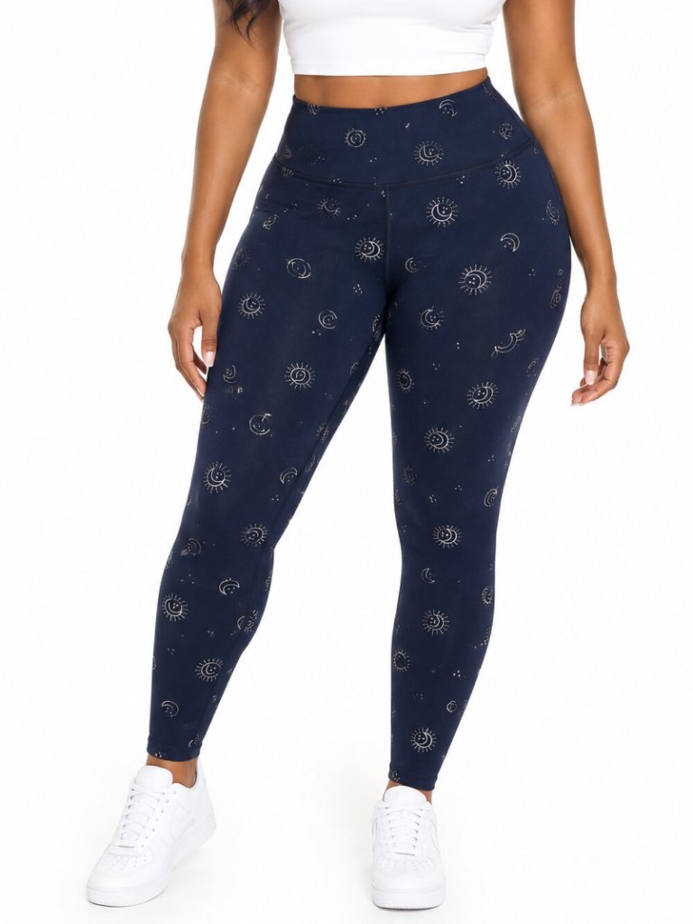 Beyond Yoga Whimsigoth Celestial Sun Moon High Waisted Midi Leggings Medium M